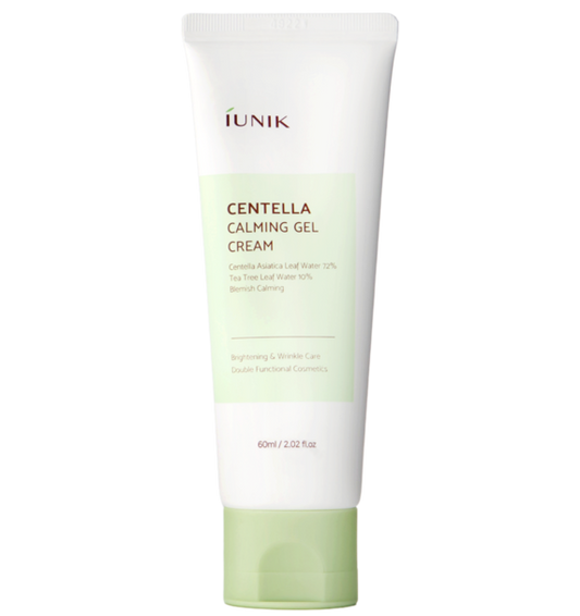 iUNIK Centella Calming Gel Cream - Hoitava kasvoseerumi rohtosammakonputkella- terveenihonkeskus.fi
